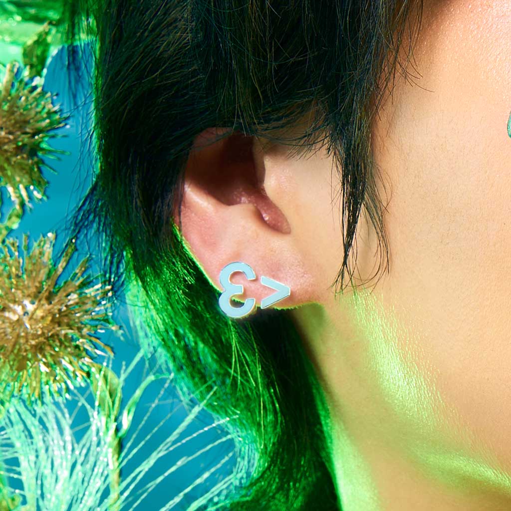 Less Than Three Earrings - Image 2
