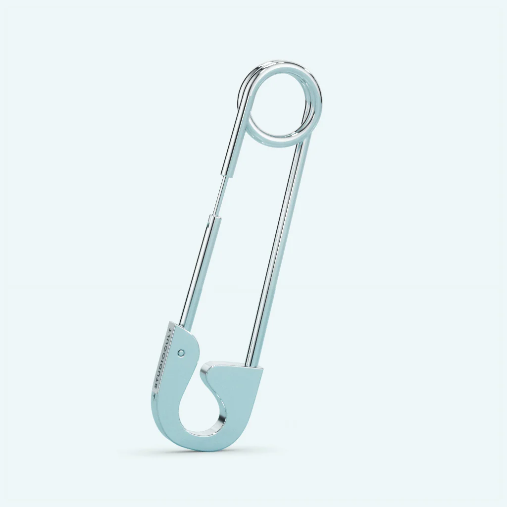 Oversized Safety Pin Earring