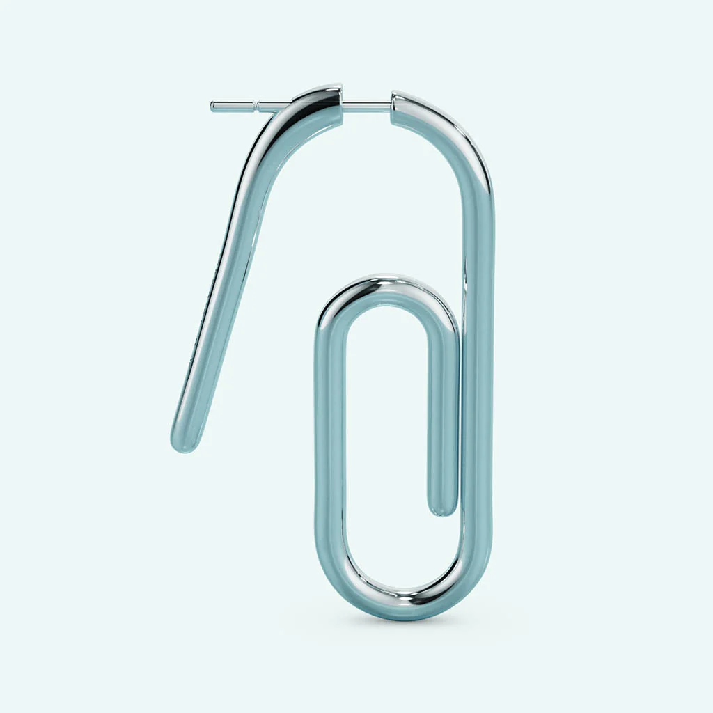 Paper Clip Earring - Image 3