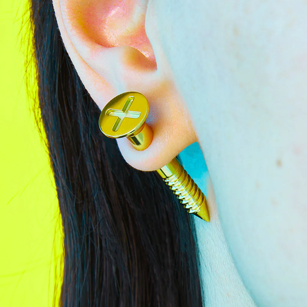 Screw Earring - Short - Image 6