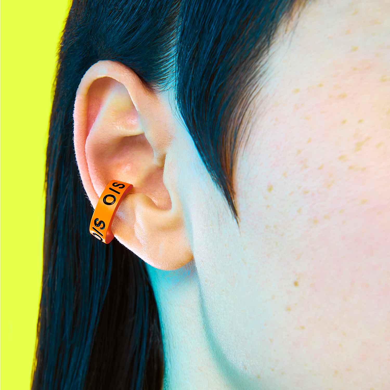 Size Ear Cuff - Orange - O/S - Image 3